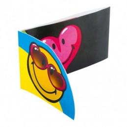 Amscan - 6 Cartes d'invitation et Enveloppes Smiley Express