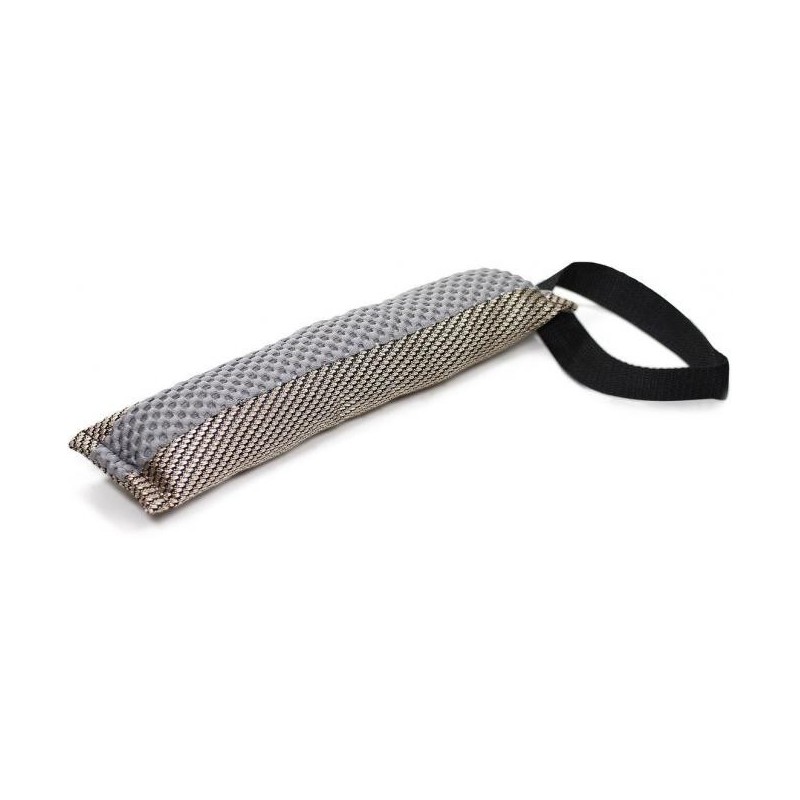 Knuffelwuff - Jouet d'entraînement à lancer / rapporter résistant en tissu, avec corde, 47 cm Knuffelwuff - Jouet d'entraînement à lancer / rapporter résistant en tissu, avec corde, 47 cm