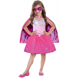 AMSCAN - Déguisement Barbie Power Princesse 5/7 Ans