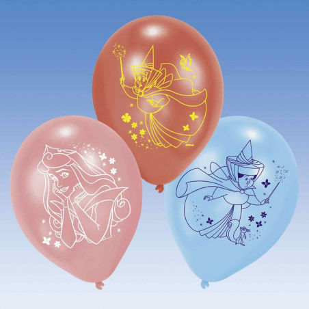 Riethmuller - Lot 6 Ballons à gonfler Belle au bois dormant