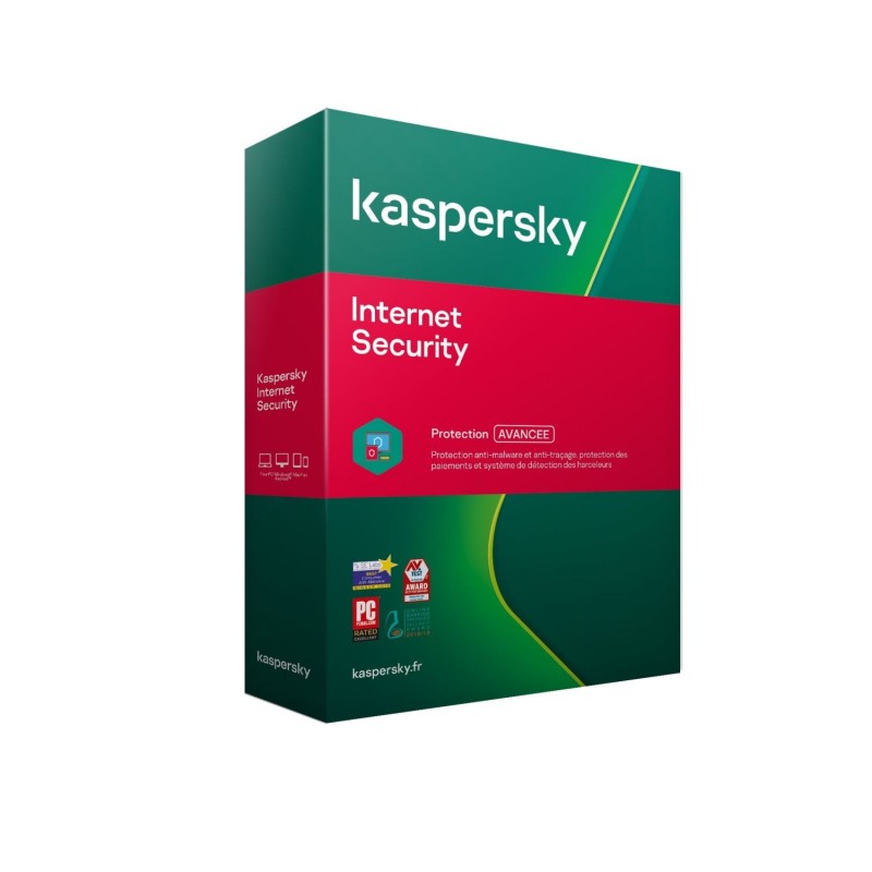 Kaspersky Internet Security Multidevice 2021 - 10 App 1 An PC Mac Android iOS - Licence officielle par mail - ESD