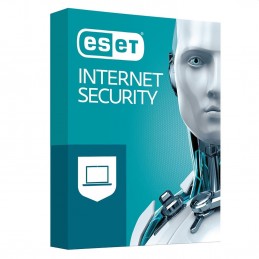 BOITE - ESET Internet Security 2021 3 appareils - 1 an Windows, Mac, Androïd