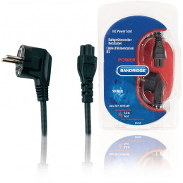Bucom v, bloc d'alimentation câble d'alimentation 3 pôles mickey mouse  câble d'alimentation adaptateur cA câble connecteur adaptateur secteur  trèfle : : Informatique
