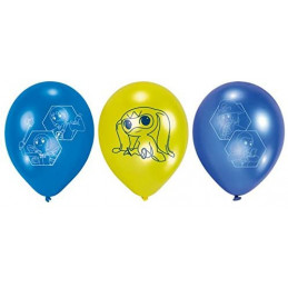 AMSCAN - LOT 6 Ballons de baudruche à gonfler Playmobil