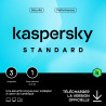 Kaspersky Standard 2023 - Multidevice 3 App 1 An - PC Mac Android iOS - Edition Française Licence officielle par mail - ESD