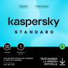 Kaspersky Standard 2023 - Multidevice 10 App 1 An - PC Mac Android iOS - Edition Française Licence officielle par mail - ESD