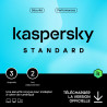 Kaspersky Standard 2023 - Multidevice 3 App 2 ans - PC Mac Android iOS - Edition Française Licence officielle par mail - ESD