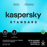 Kaspersky Standard 2023 - Multidevice 10 App 2 ans - PC Mac Android iOS - Edition Française Licence officielle par mail - ESD