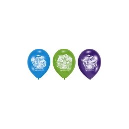 AMSCAN - Lot 6 Ballons à gonfler Tortue Ninja