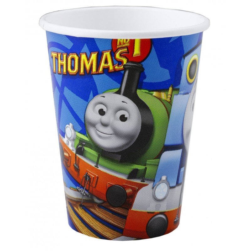 Riethmuller - Lot 8 gobelets en carton Thomas & Friends