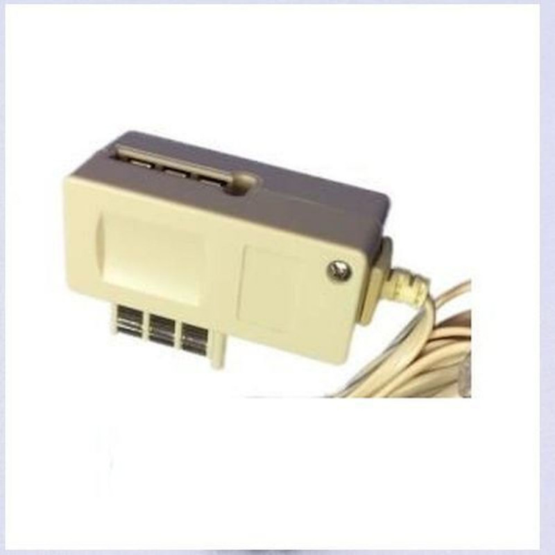 5m Câble Rallonge téléphone Gigogne mâle femelle murale Beige — free download