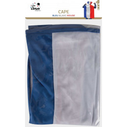 Cape 95 x 66cm Bleu - Blanc...