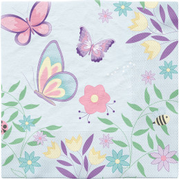Lot 16 Serviettes en papier...