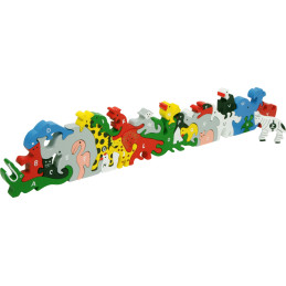Puzzle Animaux Lettres et...